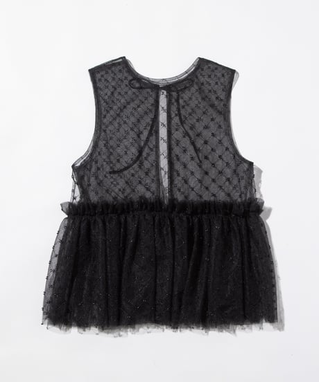 ビーズチュールTOPS【WCJ-PP-104BLK】
