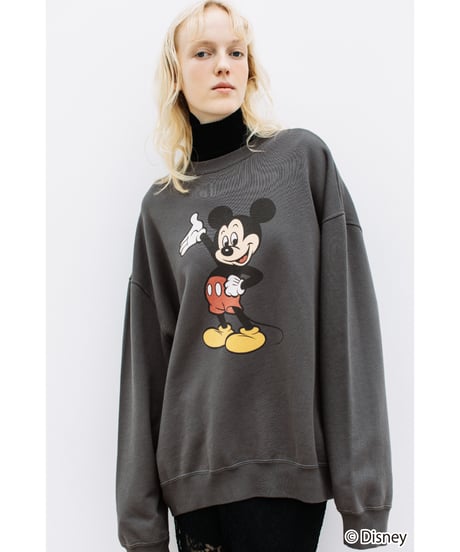 Disney / BIG SWEAT TOP(ミッキー)【WCJ-NA-041DGY01】