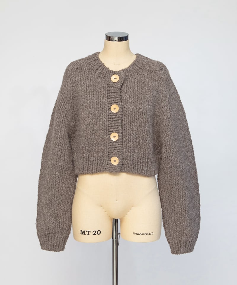 ハンドニットカーディガン【WCJ-NA-001GRY】 | WCJ OFFICIAL WEB 