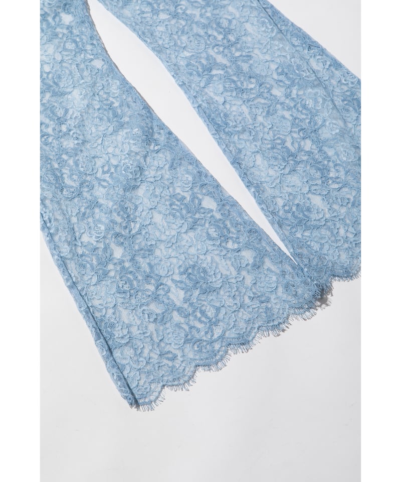 レースフレアパンツ【WCJ-PP-100BLU】 | WCJ OFFICIAL WEB STORE