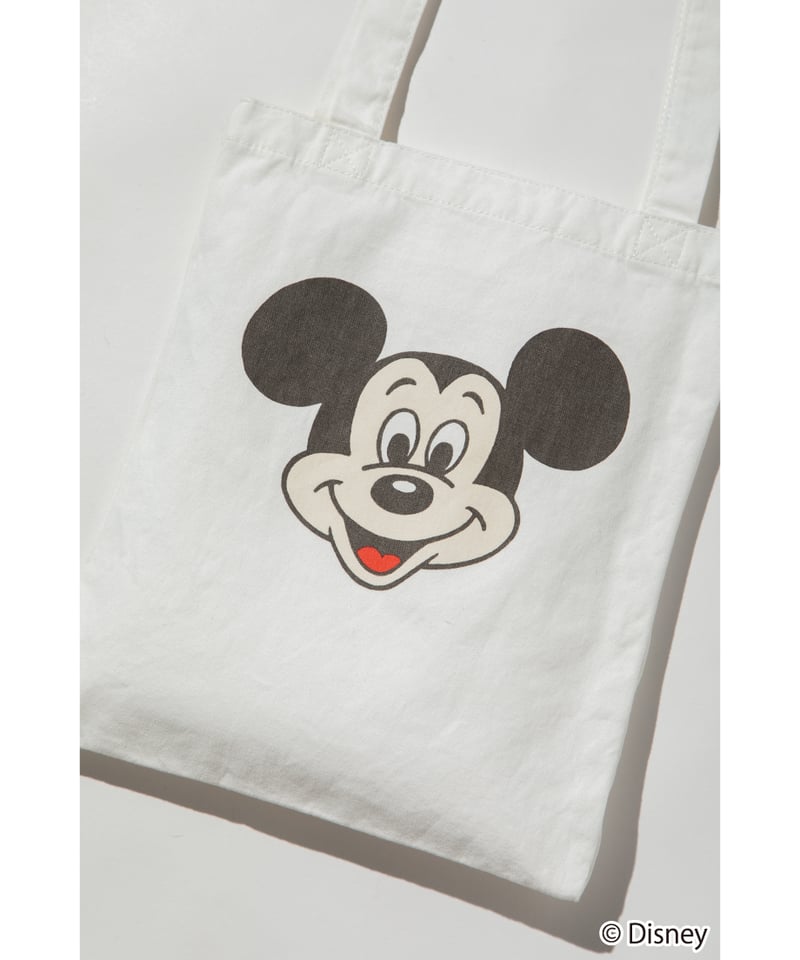 新品未使用 wcj Disney ミッキーマウス トートバッグ　グレー WCJ ミッキーマウス トートバッググレー