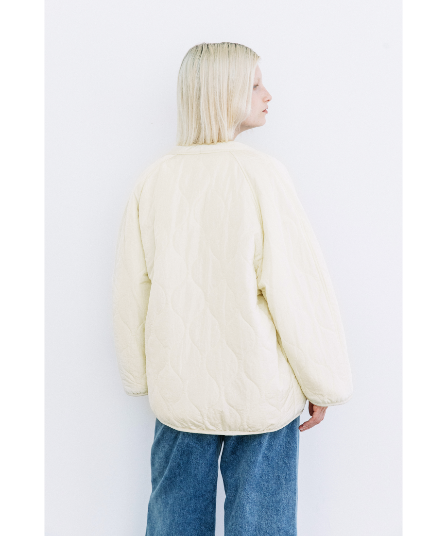 ひょうたんキルトリバーシブルコート【WCJ-JF-064IVO-IVO】 | WCJ OFFI