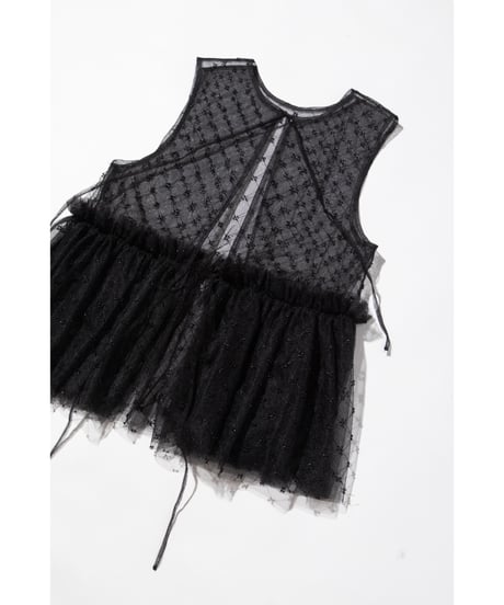 ビーズチュールTOPS【WCJ-PP-104BLK】