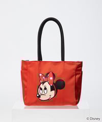 【撥水】Disney / REVERSIBLE TOTE BAG(S)(ミニー)【WCJ-TD-013RED-BEG02】