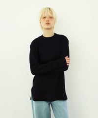 【速乾】【防シワ】アウトシームカットソー【WCJ-PP-046BK】