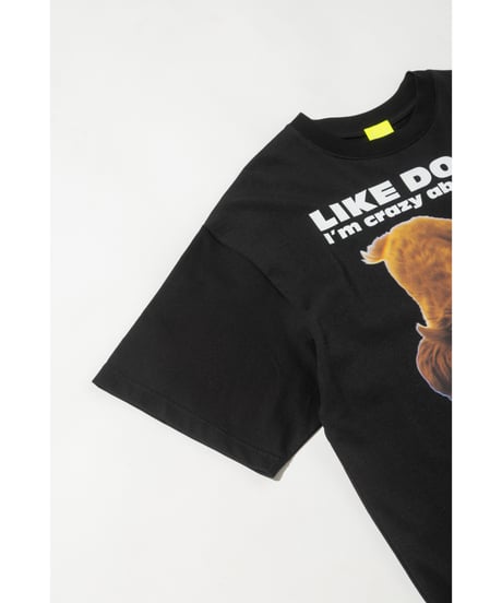DOG TEE【WCJ-LK-031BLK】