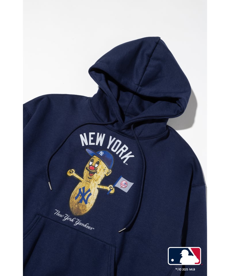 MLB HOODIE(ニューヨーク・ヤンキース)【WCJ-GC-058NAV-NYY】 | W