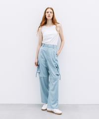 ストライプスラックス【WCJ-PP-090LBU】