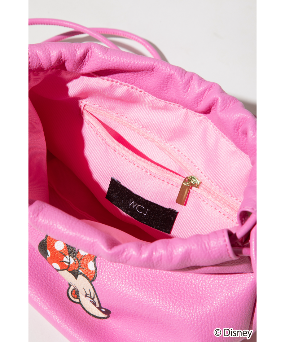 Disney / DRAWSTRING BAG(ミニー)【WCJ-QU-115PNK02】 | Disney / DRAWSTRING BAG(ミニー)【WCJ-QU-115PNK02】 |