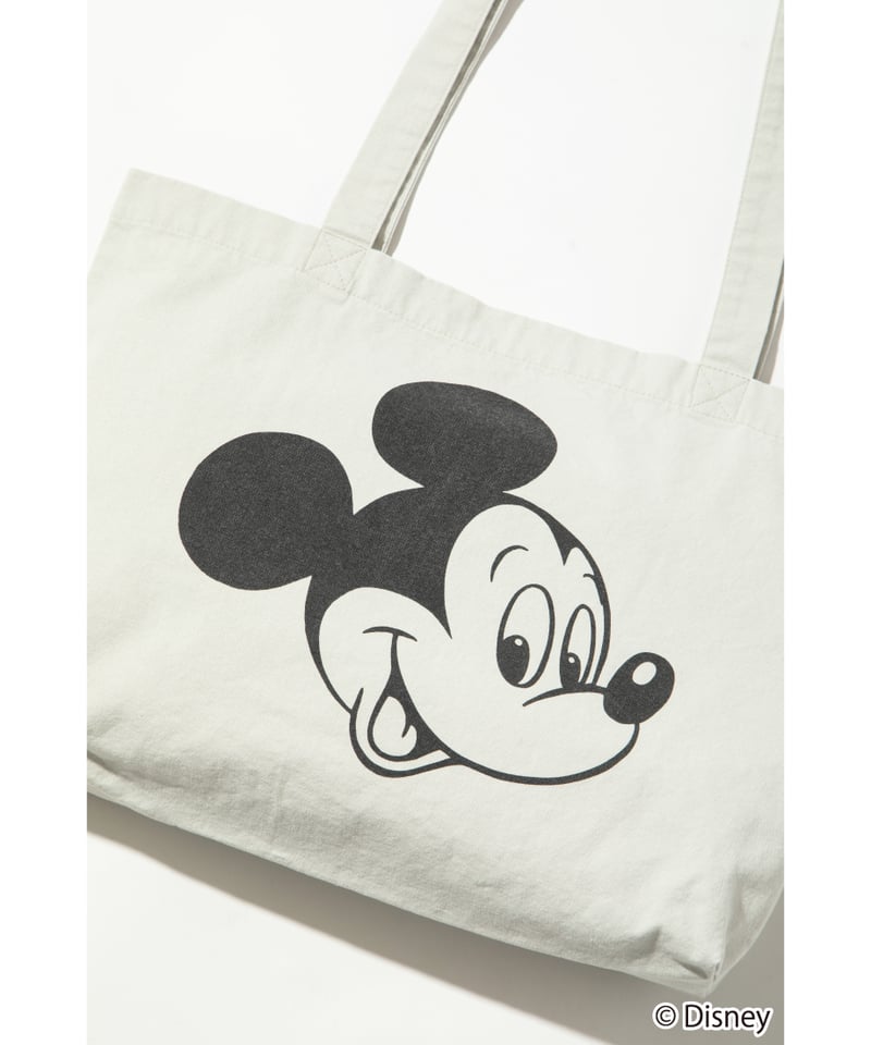 Disney / WIDE TOTE BAG(ミッキー)【WCJ-TD-006GRY01】 |