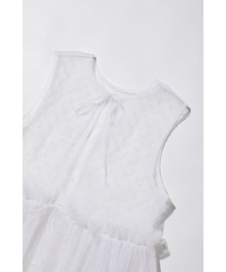 ビーズチュールTOPS【WCJ-PP-104WHT】
