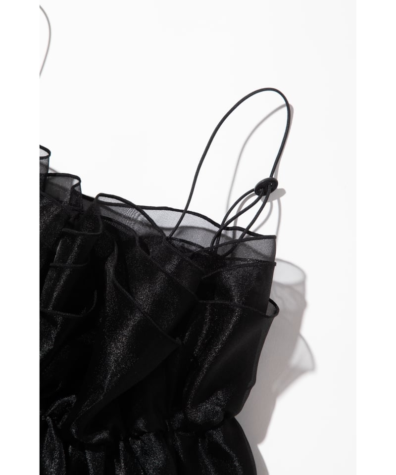 フリルキャミ【WCJ-PP-110BLK】 | WCJ OFFICIAL WEB STORE