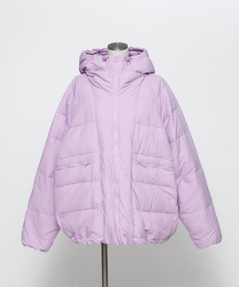 撥水】猫耳ダウンジャケット【WCJ-JF-070PUR】 | WCJ OFFICIAL WE