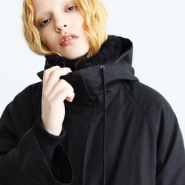 wcj エコファーライナー付き　コート wcj 撥水エコファーライナー付きコート