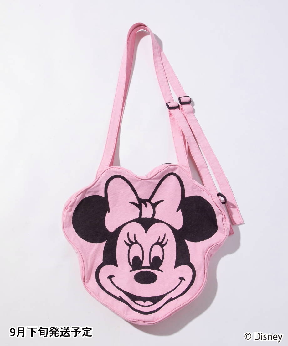 wcj　ショルダーバッグ　ミニー Disney / FACE DESIGN SHOULDER BAG(ミニー)【WCJ-GC-0