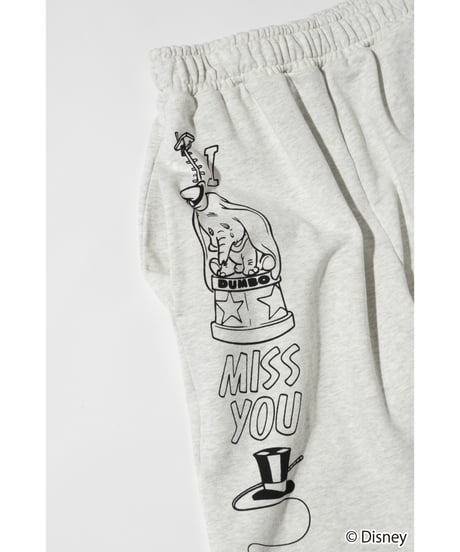 Disney / SWEAT PANTS(ダンボ)【WCJ-TD-053GRY27】