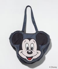 Disney / FACE DESIGN COLOR TOTE BAG(ミッキー)【WCJ-GC-059GRY01】