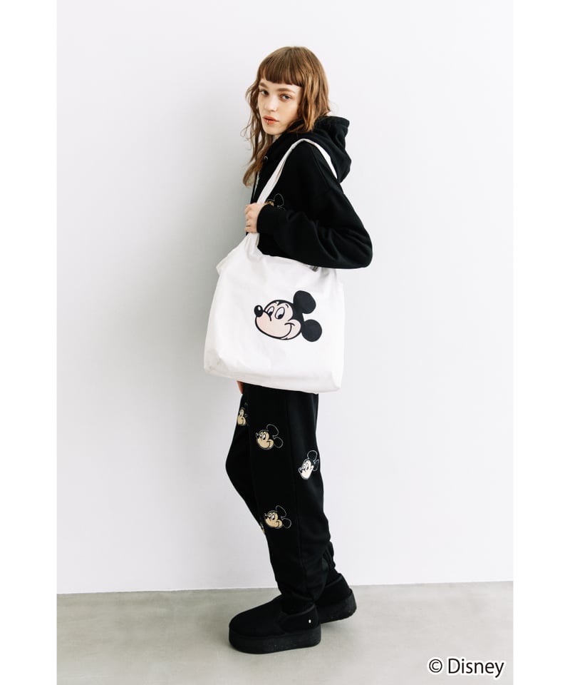 wcj 撥水】Disney / TOTE BAG(ミッキー) 撥水】Disney / TOTE BAG(ミッキー)【WCJ-TD-007IVO01】 |