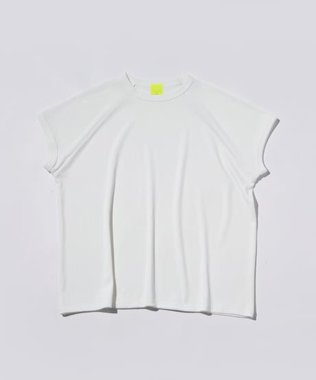 【速乾】【防シワ】フレンチスリーブTEE【WCJ-PP-057WHT】