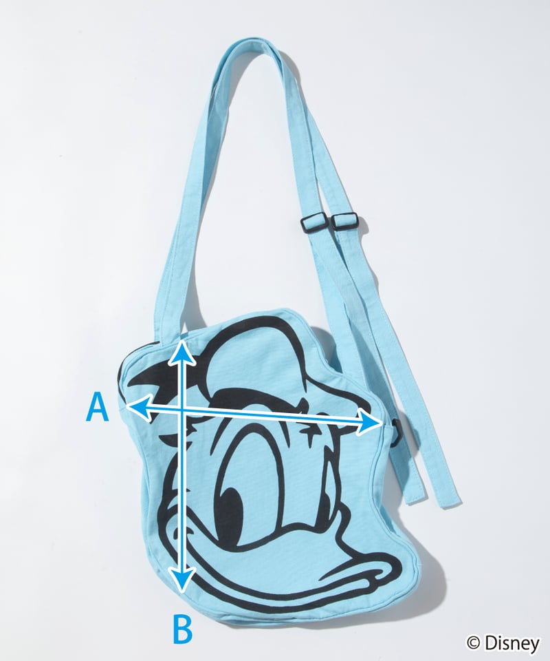 WCJ ディズニー ドナルド ショルダーバッグ トートバッグ Disney / FACE DESIGN SHOULDER BAG(ドナルド)【WCJ-GC-