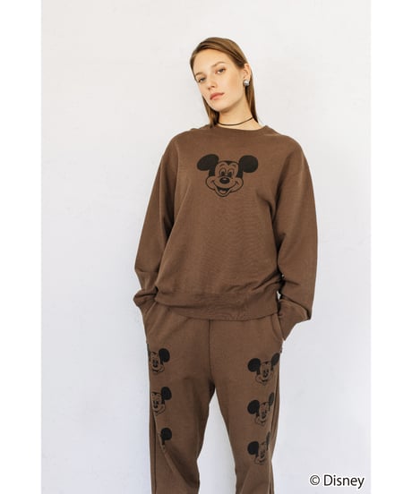 Disney / SWEAT PANTS(ミッキー)【WCJ-NA-050BRN01】