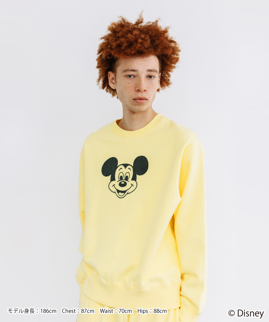 Disney / SWEAT TOP(ミッキー)【WCJ-NA-049YEL01】 | WCJ Disney / SWEAT TOP(ミッキー)【WCJ-NA-049YEL01】 | WCJ
