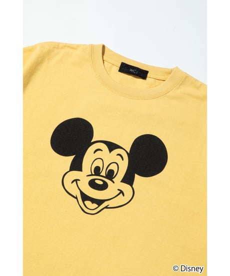 Disney / SS TEE(ミッキー)【WCJ-TD-040YEL01】