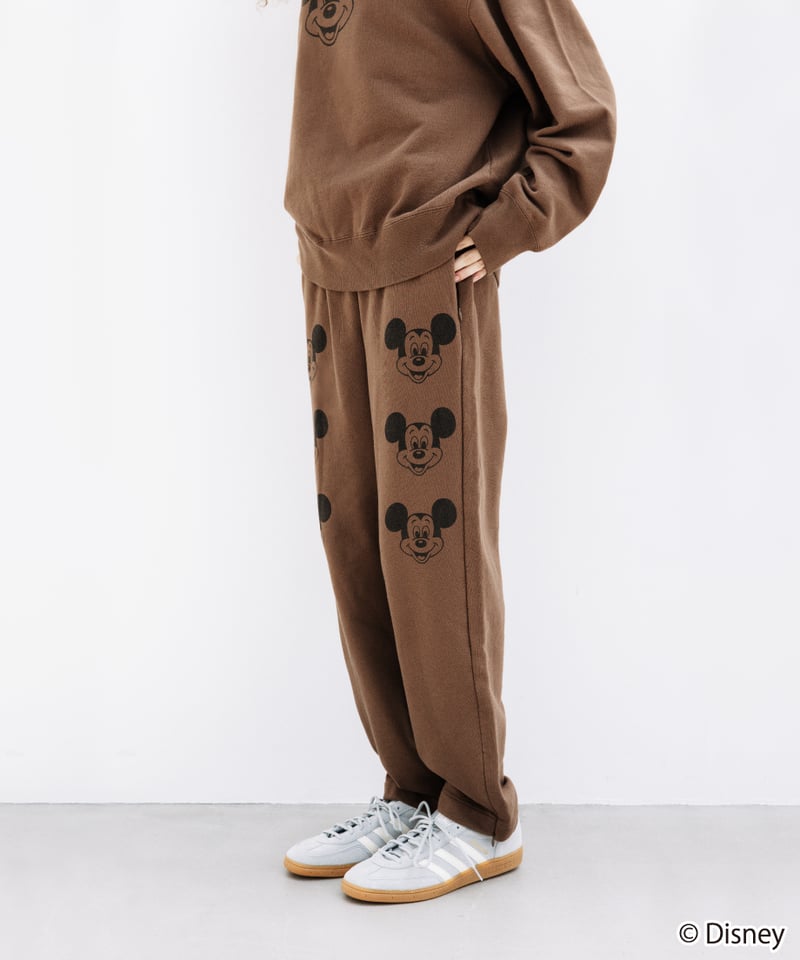 Disney / SWEAT PANTS(ミッキー)【WCJ-NA-050BRN01】 | W