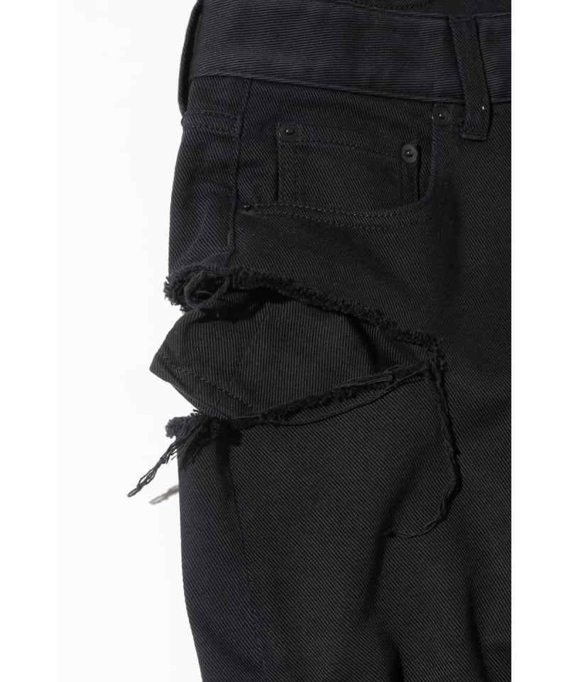 レイヤードパンツ【WCJ-GM-026BLK】 | WCJ OFFICIAL WEB STORE