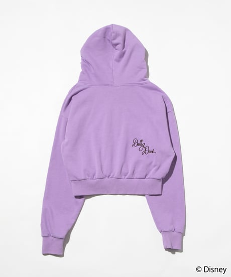 Disney / EMBROIDERY ZIP HOODIE(デイジー)【WCJ-TD-044PUR04】