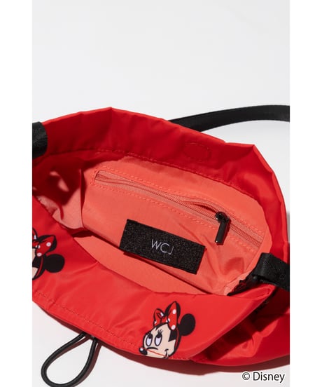【撥水】Disney / SHOULDER BAG（S）(ミニー)【WCJ-TD-033RED02】