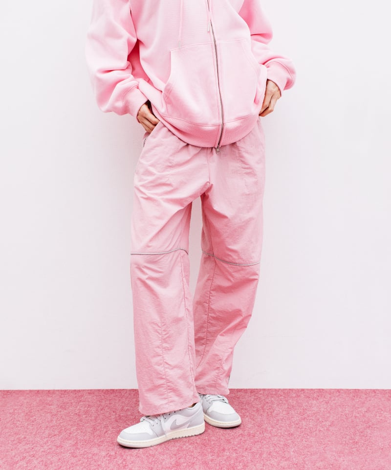 パイピングナイロンパンツ【WCJ-PP-103PNK】 | WCJ OFFICIAL WEB