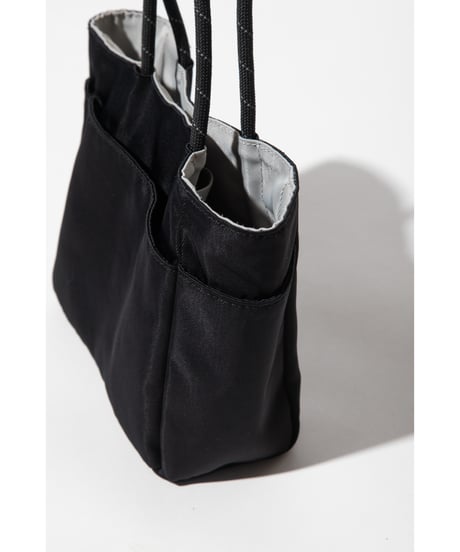 【撥水】リバーシブルトートバッグ（S）【WCJ-TB-016BLK-GRY】