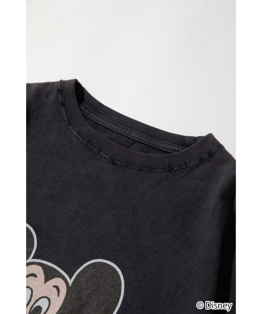Disney / OVER DYE SS TEE(ミッキー)【WCJ-GC-027BLK01】 Disney / OVER DYE SS TEE(ミッキー)【WCJ-GC-027BLK01】