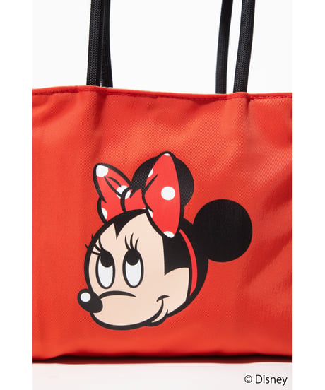 【撥水】Disney / REVERSIBLE TOTE BAG(S)(ミニー)【WCJ-TD-013RED-BEG02】