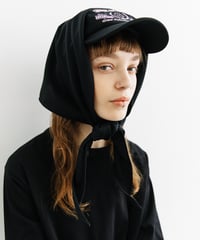 スカーフキャップ【WCJ-SM-063BLK】