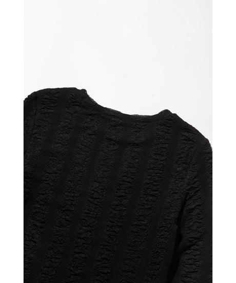 ジャガードTOPS【WCJ-PP-125BLK】
