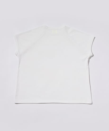 【速乾】【防シワ】フレンチスリーブTEE【WCJ-PP-057WHT】