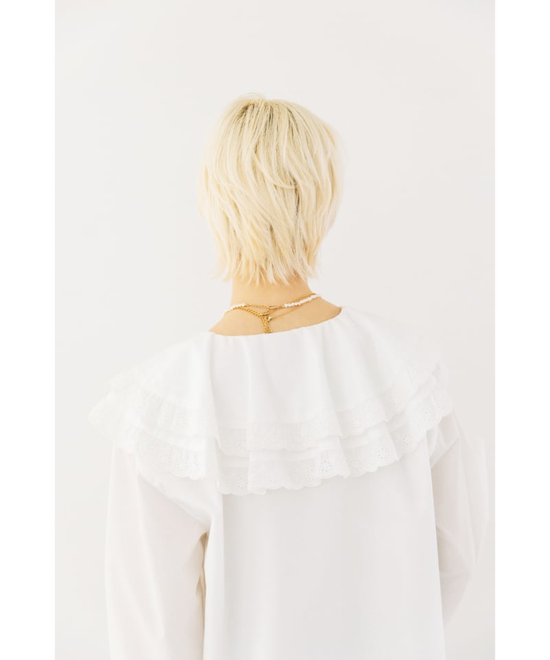 レースブラウス【WCJ-PP-121WHT】 | WCJ OFFICIAL WEB STORE