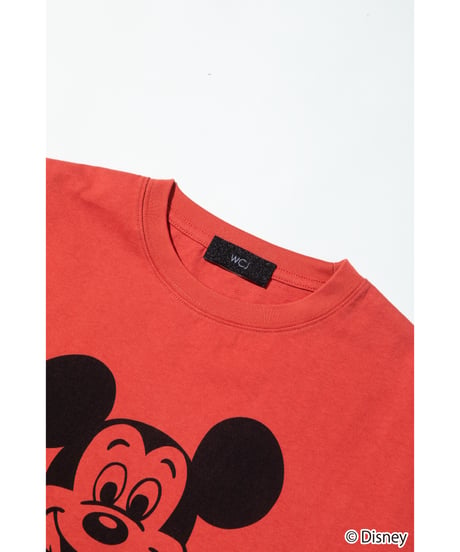 Disney / SS TEE(ミッキー)【WCJ-TD-040RED01】