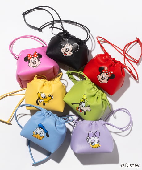 Disney / DRAWSTRING BAG(グーフィー)【WCJ-TD-052GRN06】※7月下旬発送予定