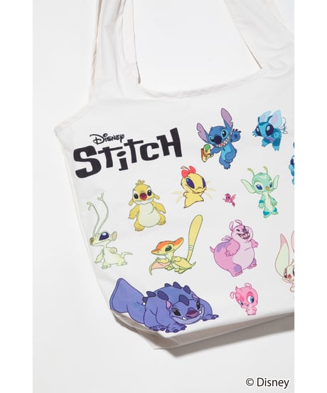 【撥水】Disney / Lilo & Stitch 膨張エコバッグ【WCJ-TD-019IVO】