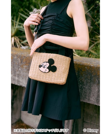Disney / カゴバッグ【WCJ-KI-004BEG】 ※6月下旬発送予定
