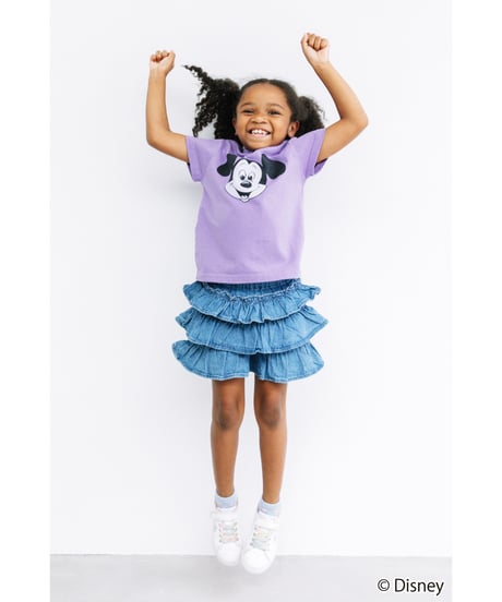 Disney / KIDS TEE（ミッキー）【WCJ-GC-051PUR01】