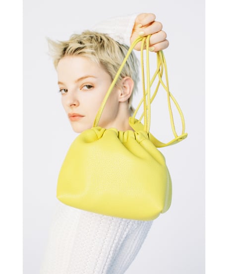 ソフトエコレザー巾着【WCJ-QU-097YE】