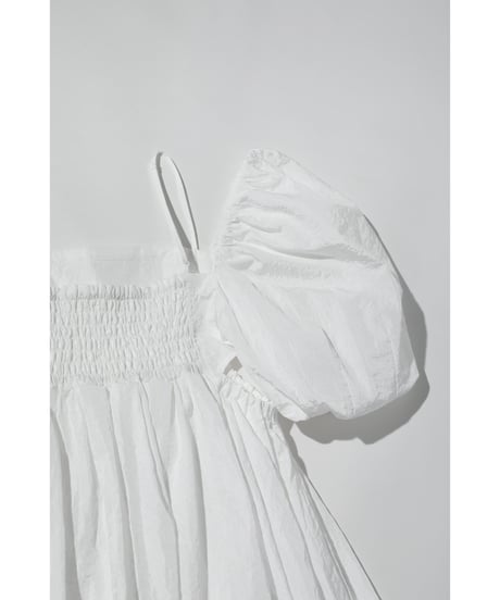 2WAYパフトップス【WCJ-PP-101WHT】