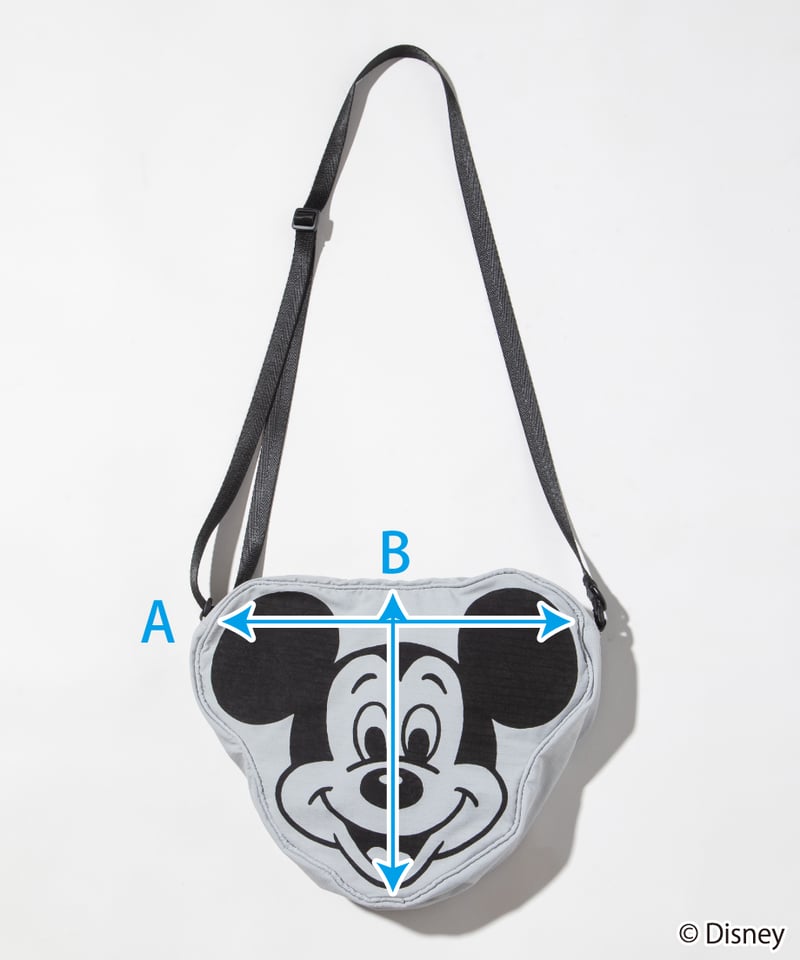Disney / FACE DESIGN SHOULDER BAG（S）(ミッキー)【WCJ-