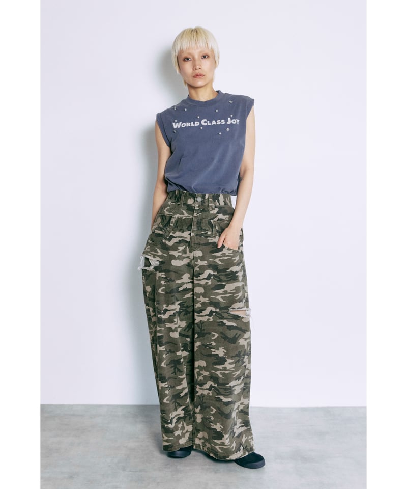 BBJ公式ウェア　レディース　迷彩Ｍ arxy アークシー レディース BDU 迷彩服 上下セット 上下 マルチカム