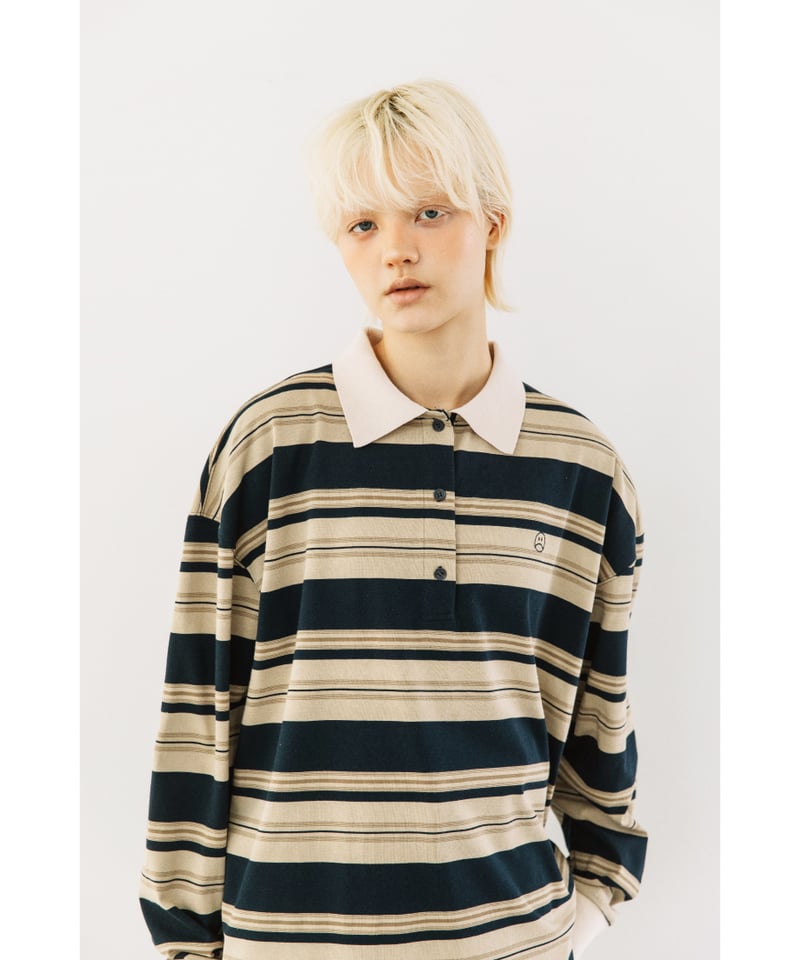 ラガーシャツ【WCJ-PP-137NAV】※3月下旬発送予定 | WCJ OFFICIAL W