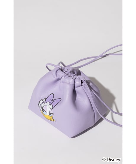 Disney / DRAWSTRING BAG(デイジー)【WCJ-TD-052PUR04】※7月下旬発送予定